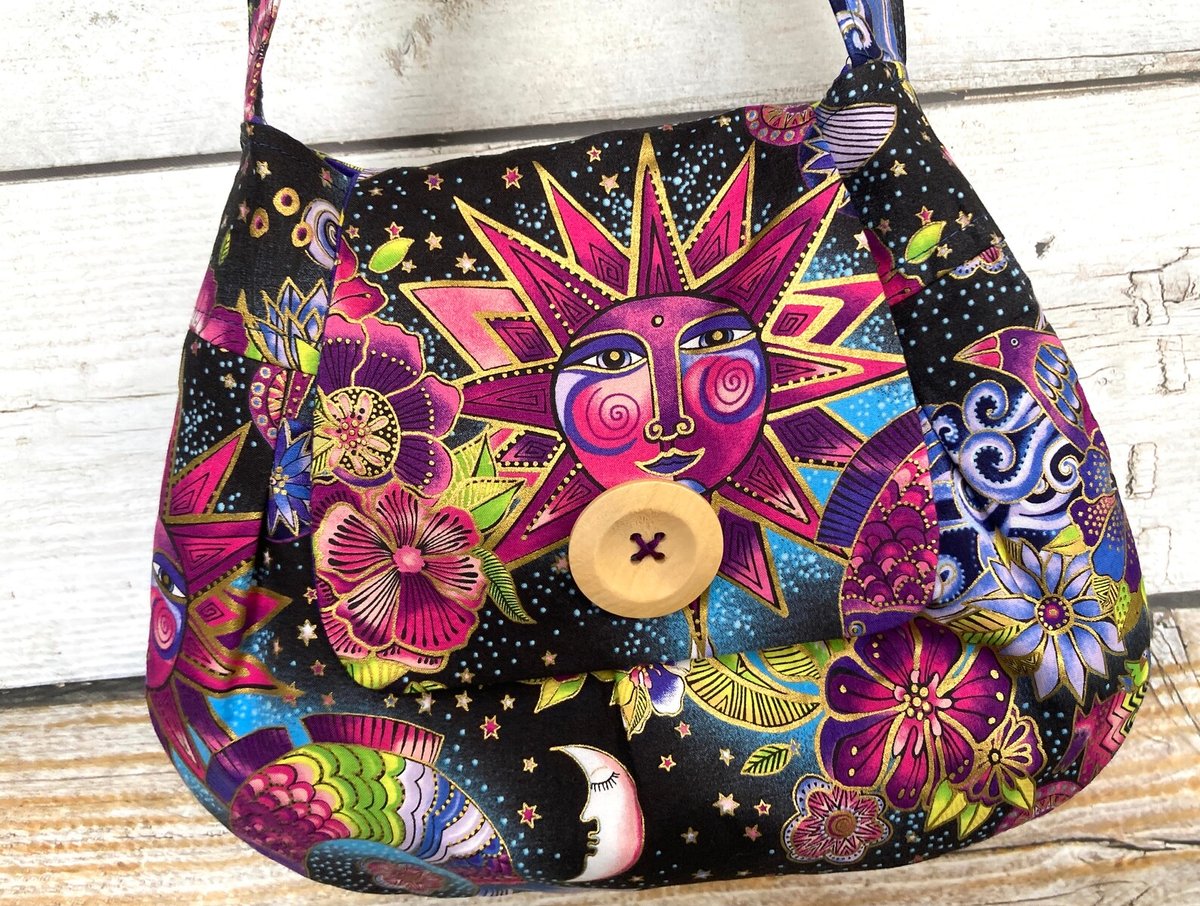 Zodiac Pleated Small Crossbody Purse