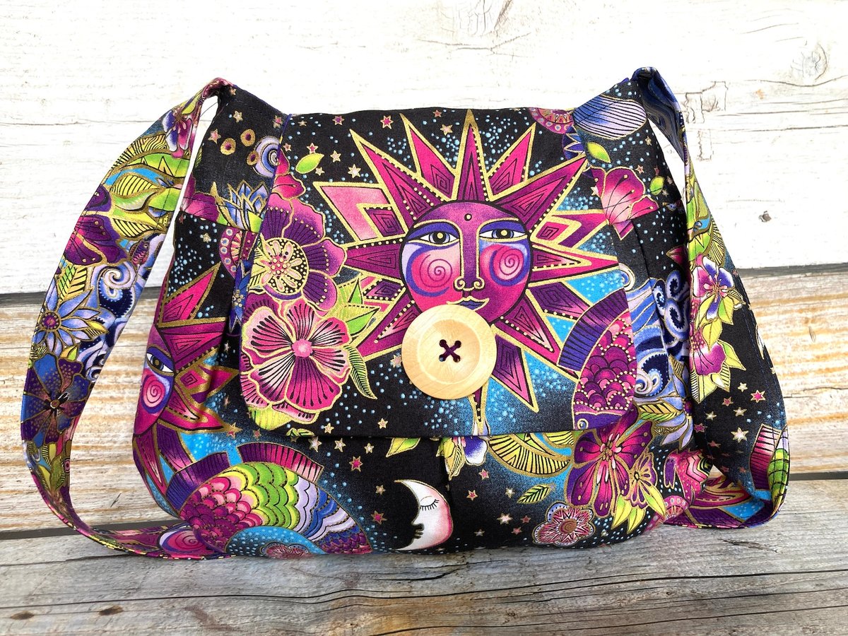 Zodiac Pleated Small Crossbody Purse