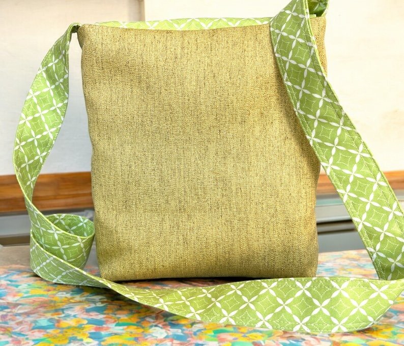 Yellow Crossbody Messenger